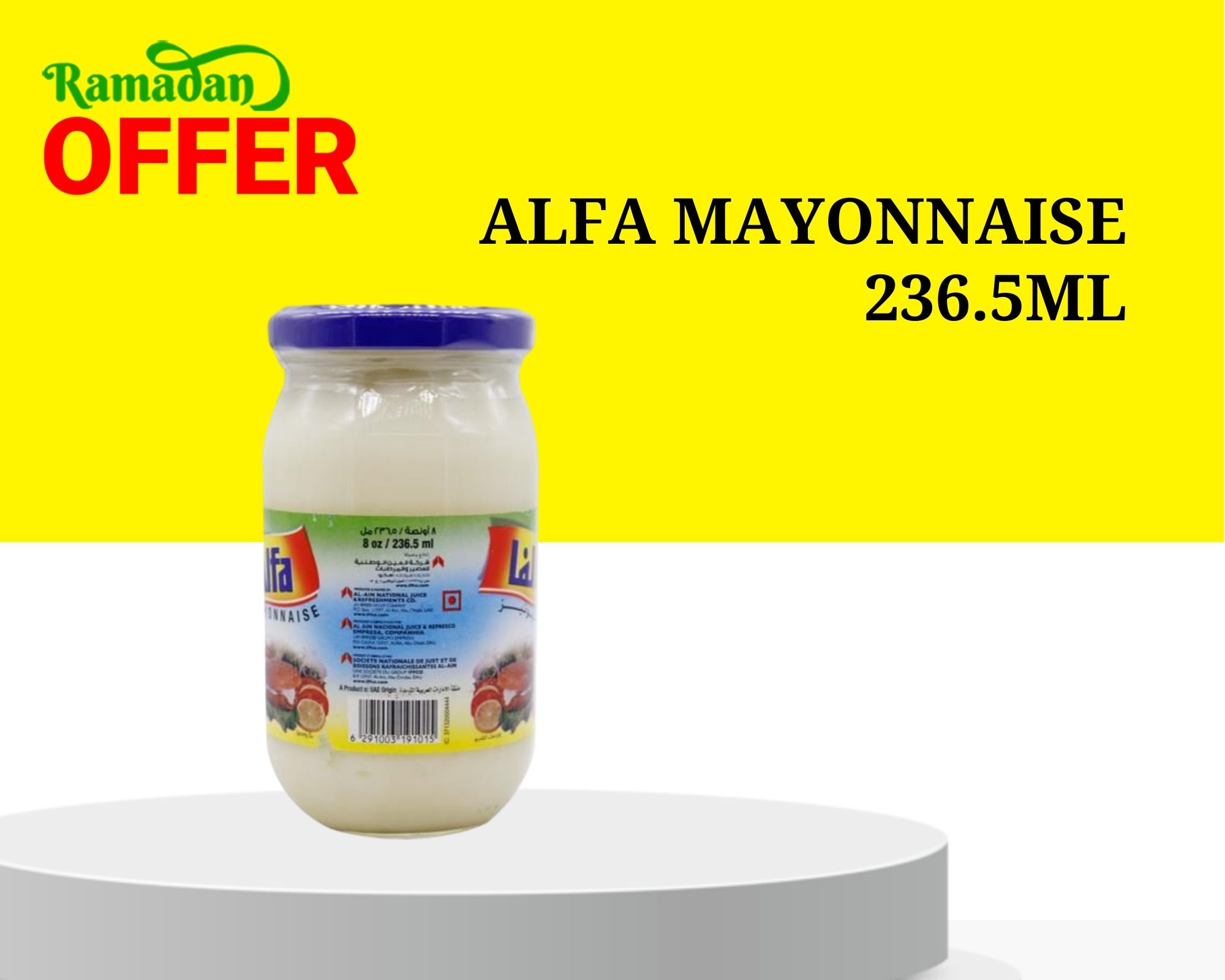 ALFA MAYONNAISE 236.5ML