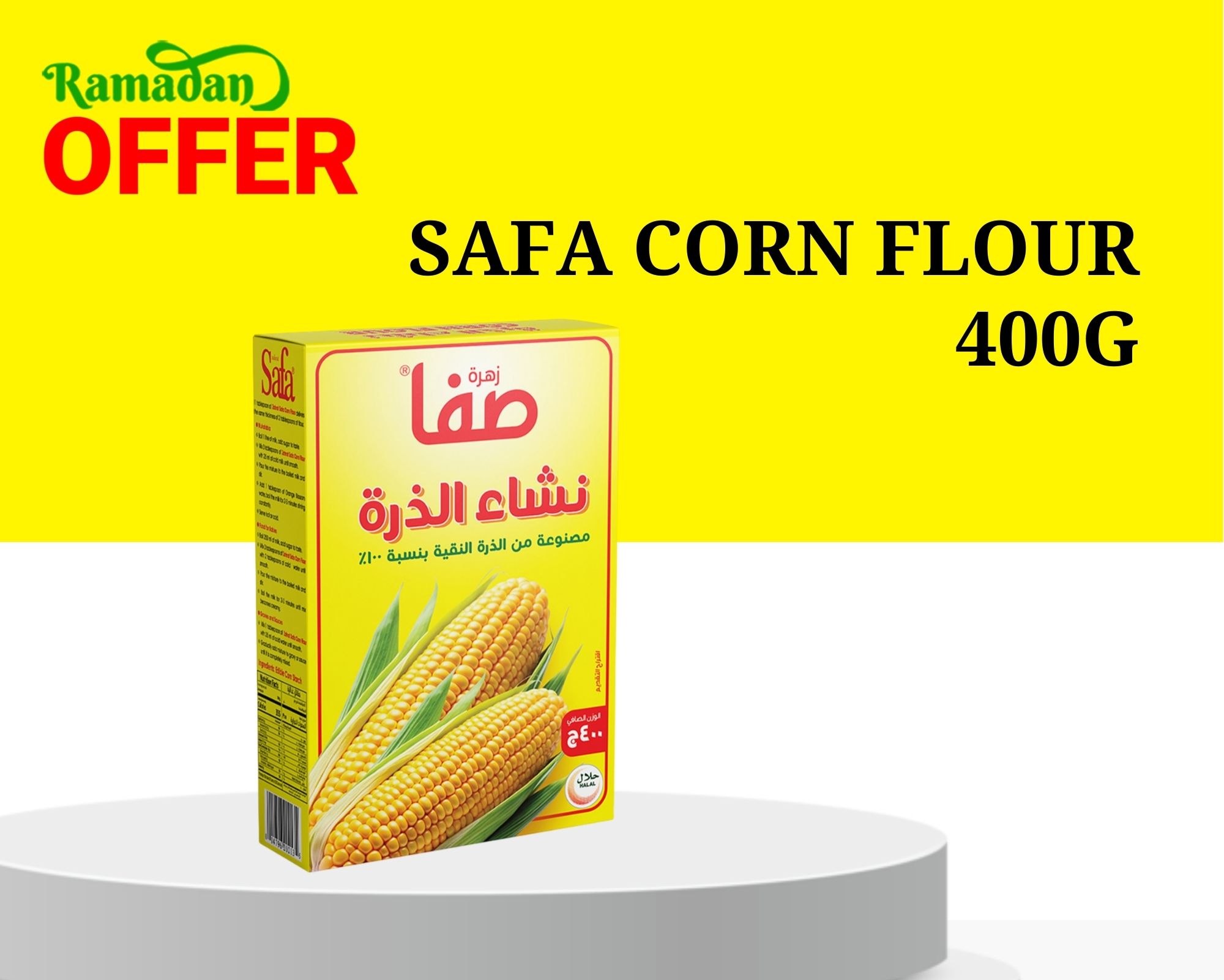 SAFA CORN FLOUR 400G
